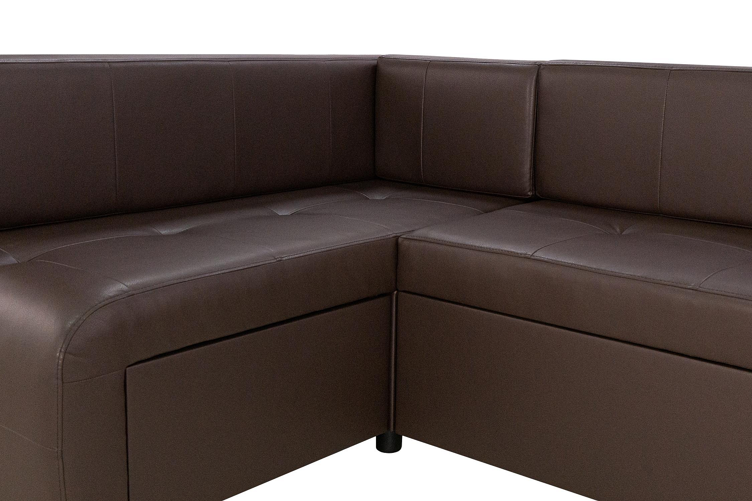 Кухонный уголок Прага темно-коричневый