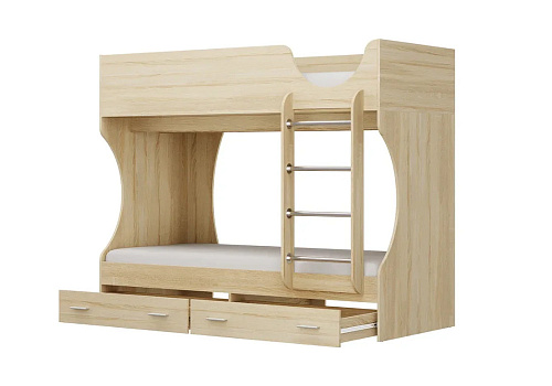 Двухъярусная кровать Адель-Д2 дуб сонома