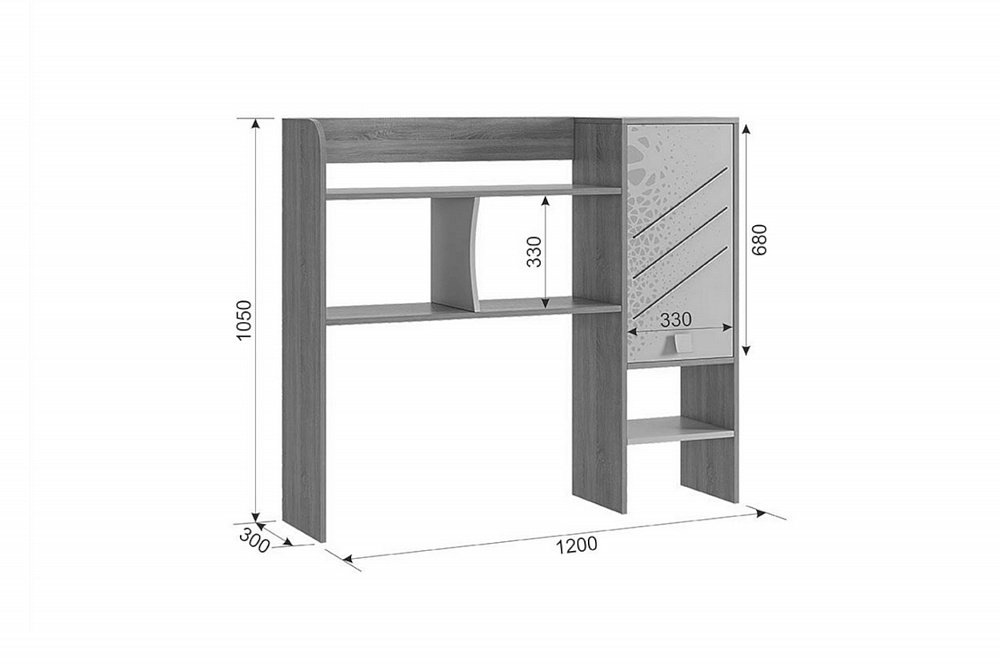 Надстройка 1200 прямая Энерджи