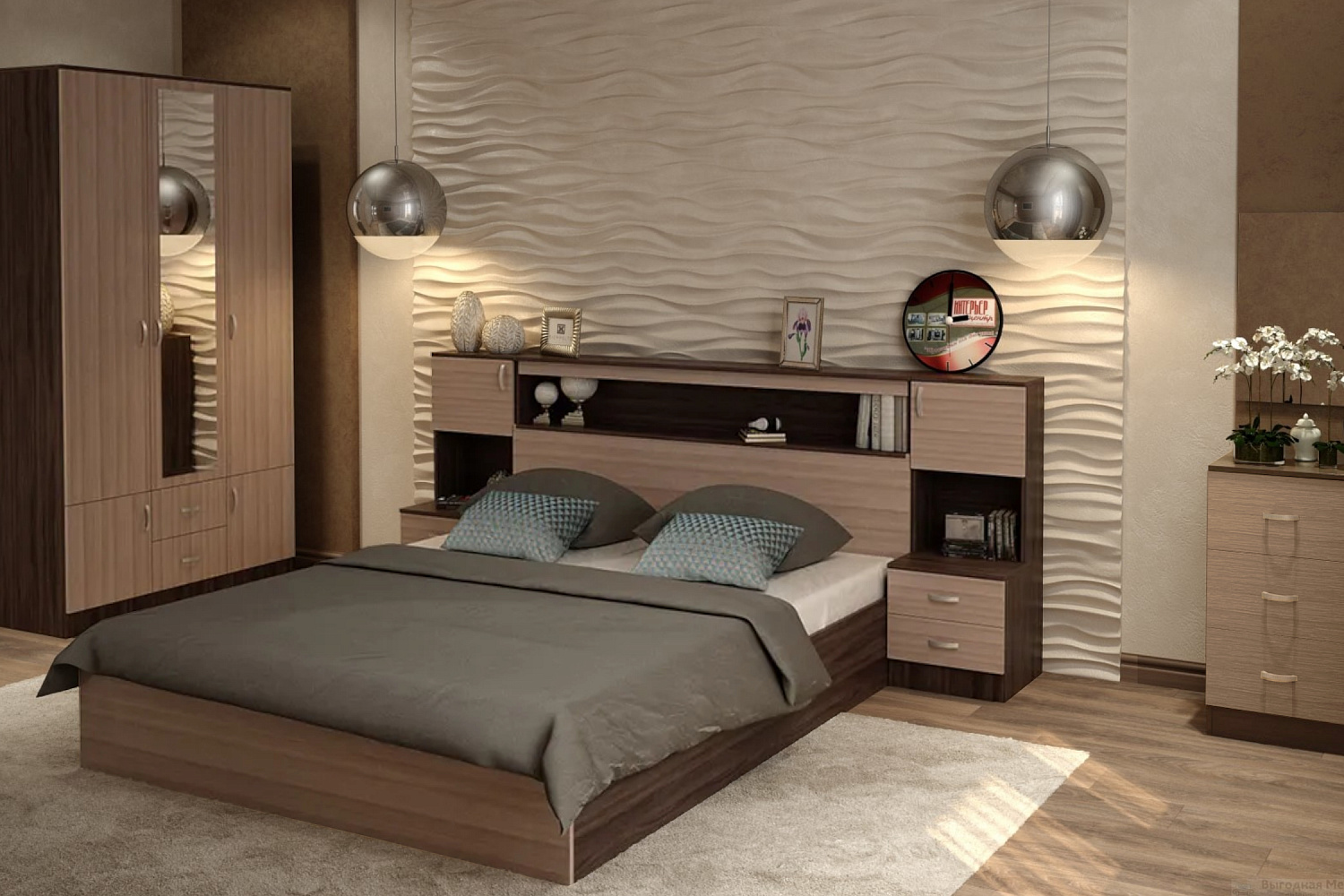 кровать светлана с ящиками мебель маркет