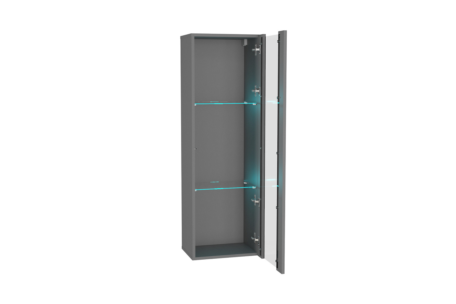 Шкаф навесной Point тип-21 серый графит