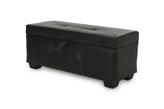 Банкетка Шерри экокожа черная