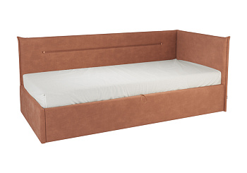 Кровать Альба 0.9 м оранжевая