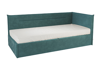Кровать Альба 0.9 зеленая