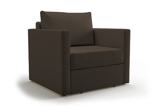 Кресло выкатное Берг коричневое