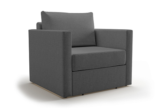 Кресло выкатное Берг светло-серое