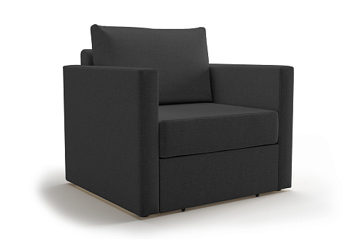 Кресло выкатное Берг темно-серое