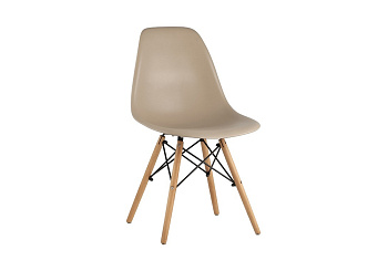 Стул обеденный Eames DSW бежевый