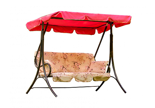 Качели садовые 2-х местные Мартинелла бежевые