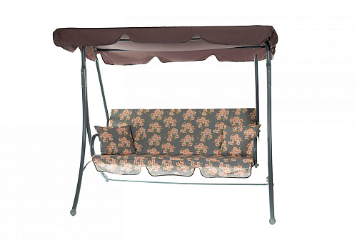 Качели садовые 2-х местные Мартинелла серые