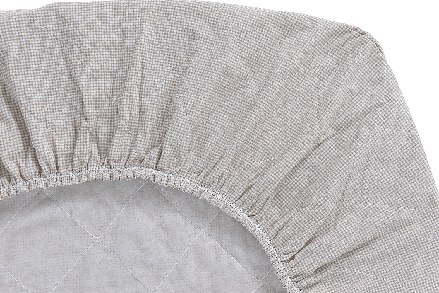 Наматрасник чехольный BROWNIE мелкая клетка