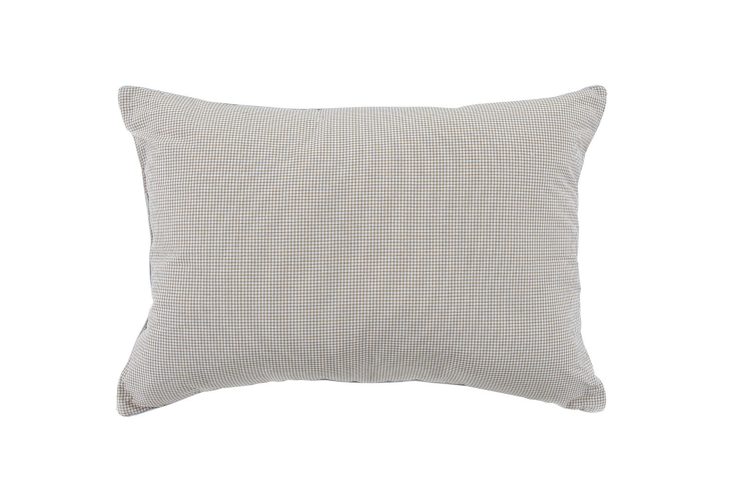 Подушка BROWNIE искусственный лебяжий пух, мелкая клетка