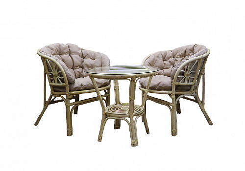 Набор мебели Багамы Премиум мини медовый / бежевый