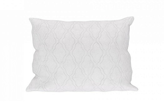 Подушка Лебяжий пух стёганая