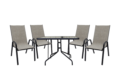 Набор мебели Сан Ремо 2 черный / орегон