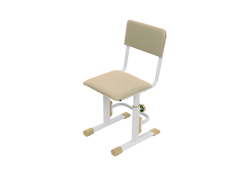 Стул регулируемый Polini kids City Smart S белый / макиато