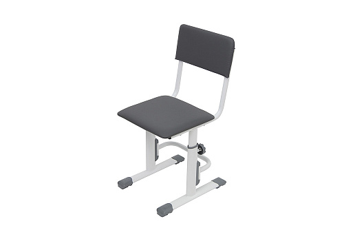 Стул регулируемый Polini kids City Smart S белый / серый