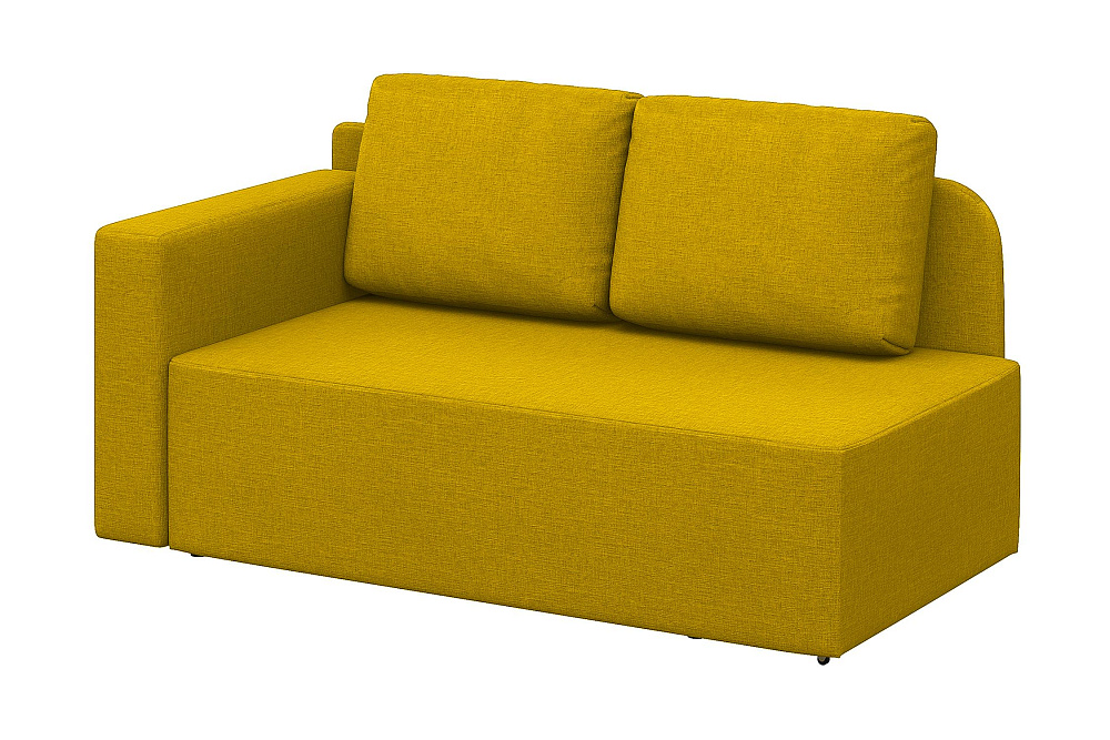 Диван кушетка Кайли левый желтый