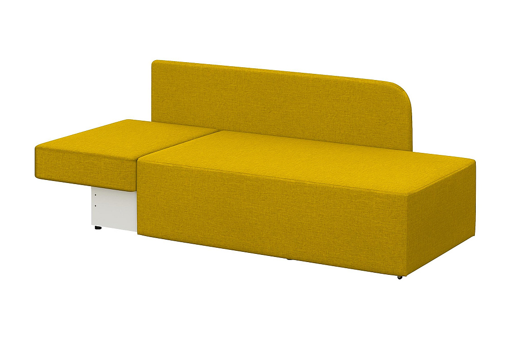 Диван кушетка Кайли левый желтый