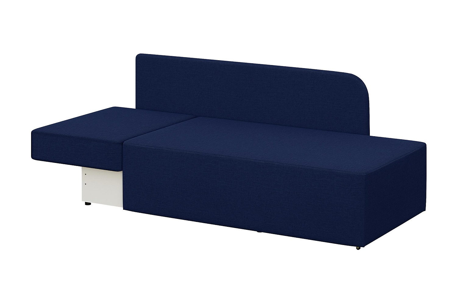 Диван кушетка Кайли левый темно-синий