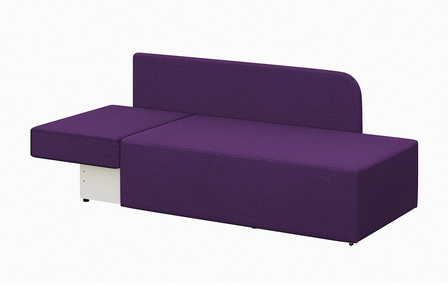Диван кушетка Кайли левый фиолетовый