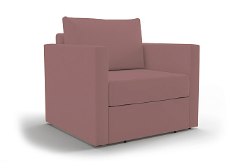 Кресло выкатное Берг розовое
