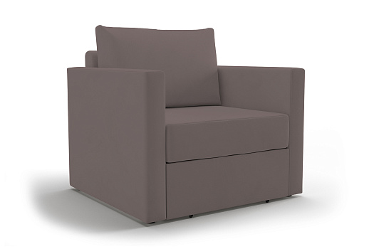 Кресло выкатное Берг светло-коричневое