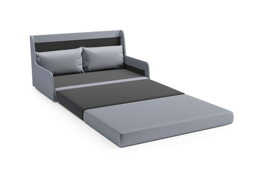 Диван откидной Немо светло-серый