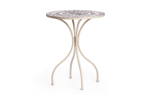 Стол Secret de Maison Romeo белый / плитка калейдоскоп