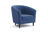 Кресло Вета велюр синий