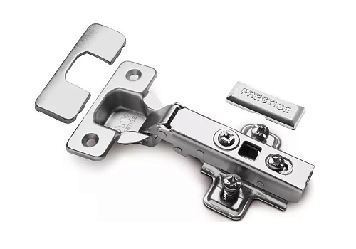 Петля GTV прямая с доводчиком и ответной планкой 90