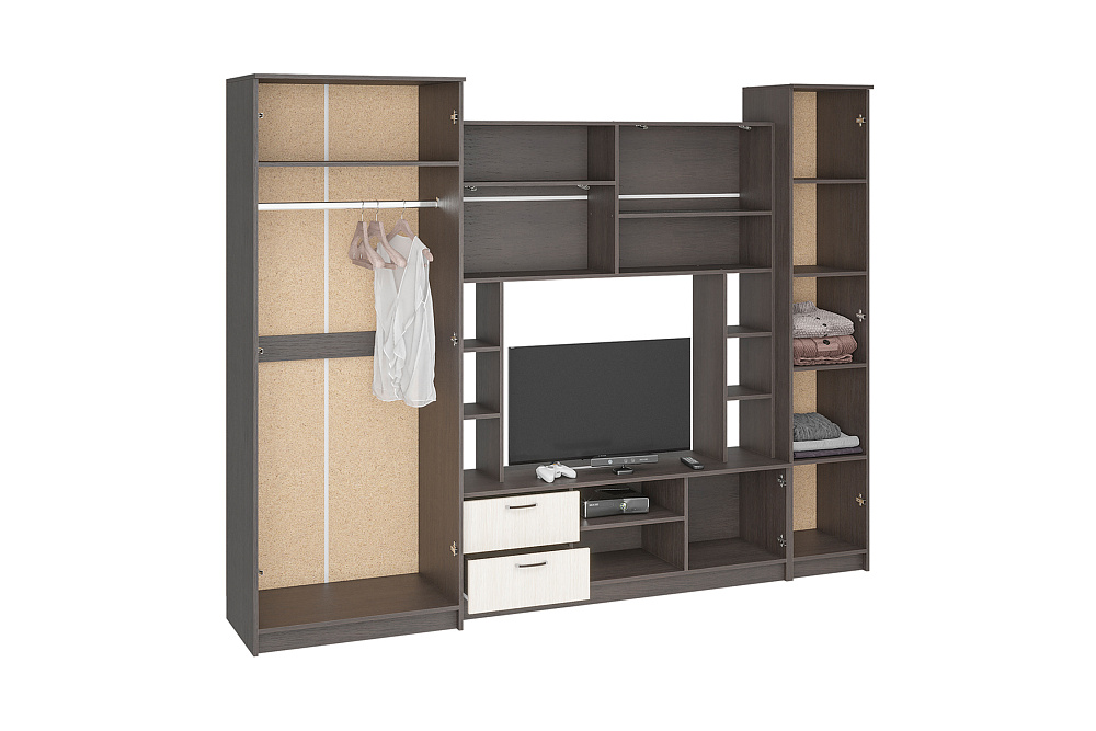 Стенка Марта-11 венге / дуб белфорд