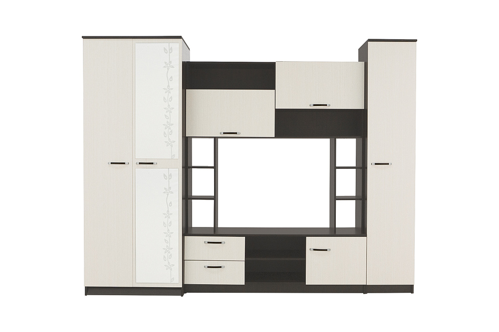 Стенка Марта-11 венге / дуб белфорд