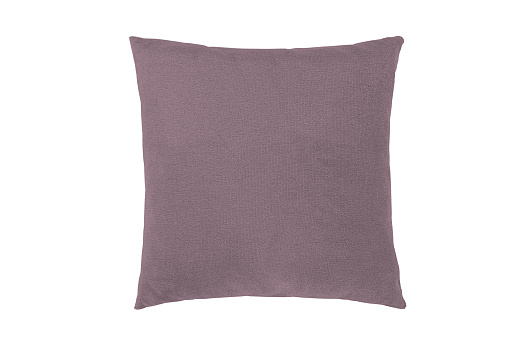 Подушка велюр сиреневый