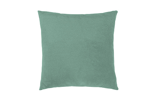 Подушка велюр мятный