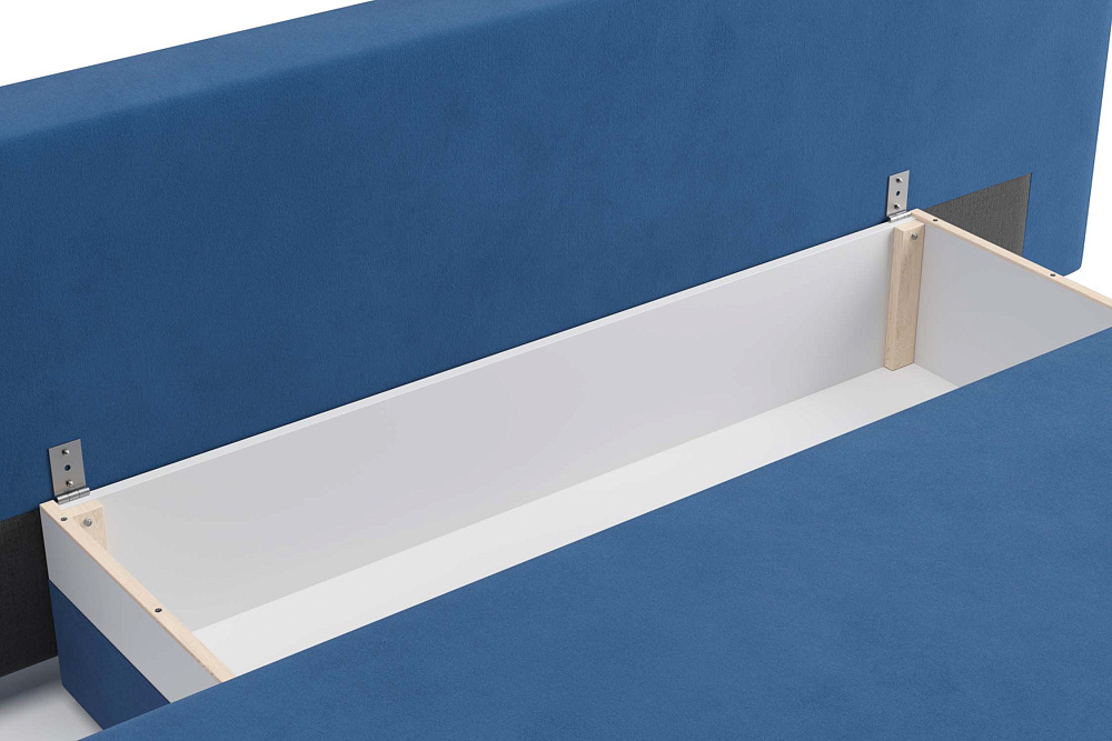 Диван еврокнижка Хольми синий