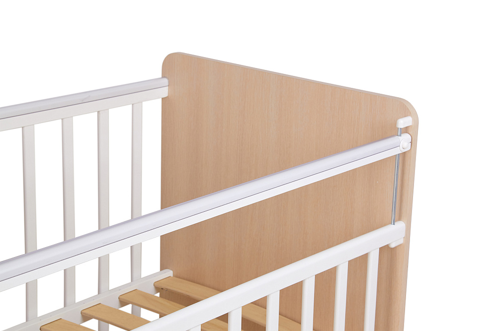 Кровать детская Фея 1100 дуб пастельный / белый