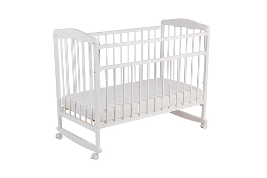 Кроватка детская Алиса белая