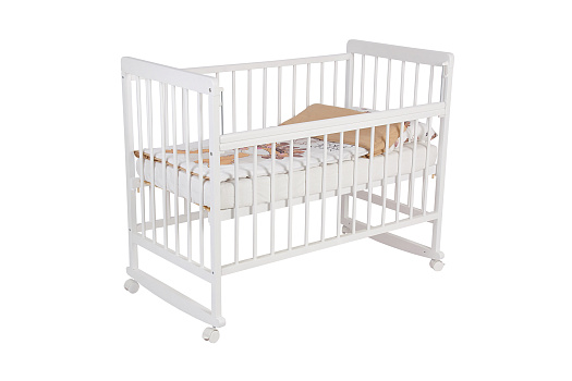 Кроватка детская Диана белая