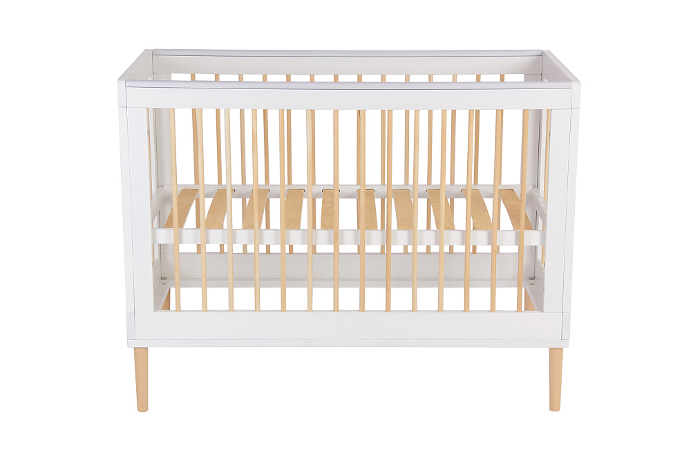 Кроватка детская Polini kids Simple 360 белый / натуральный