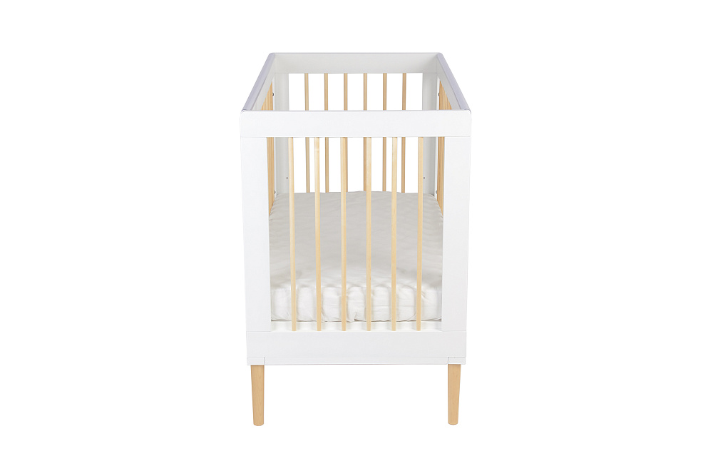 Кроватка детская Polini kids Simple 360 белый / натуральный