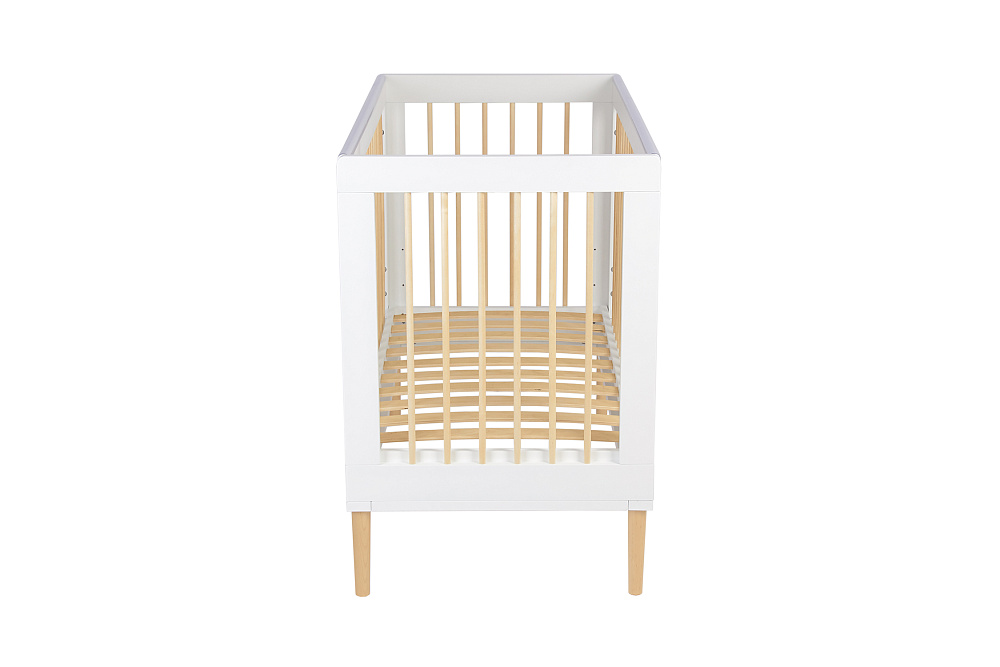 Кроватка детская Polini kids Simple 360 белый / натуральный
