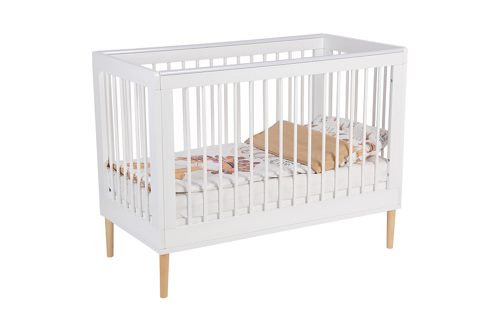 Кроватка детская Polini kids Simple 360 белая