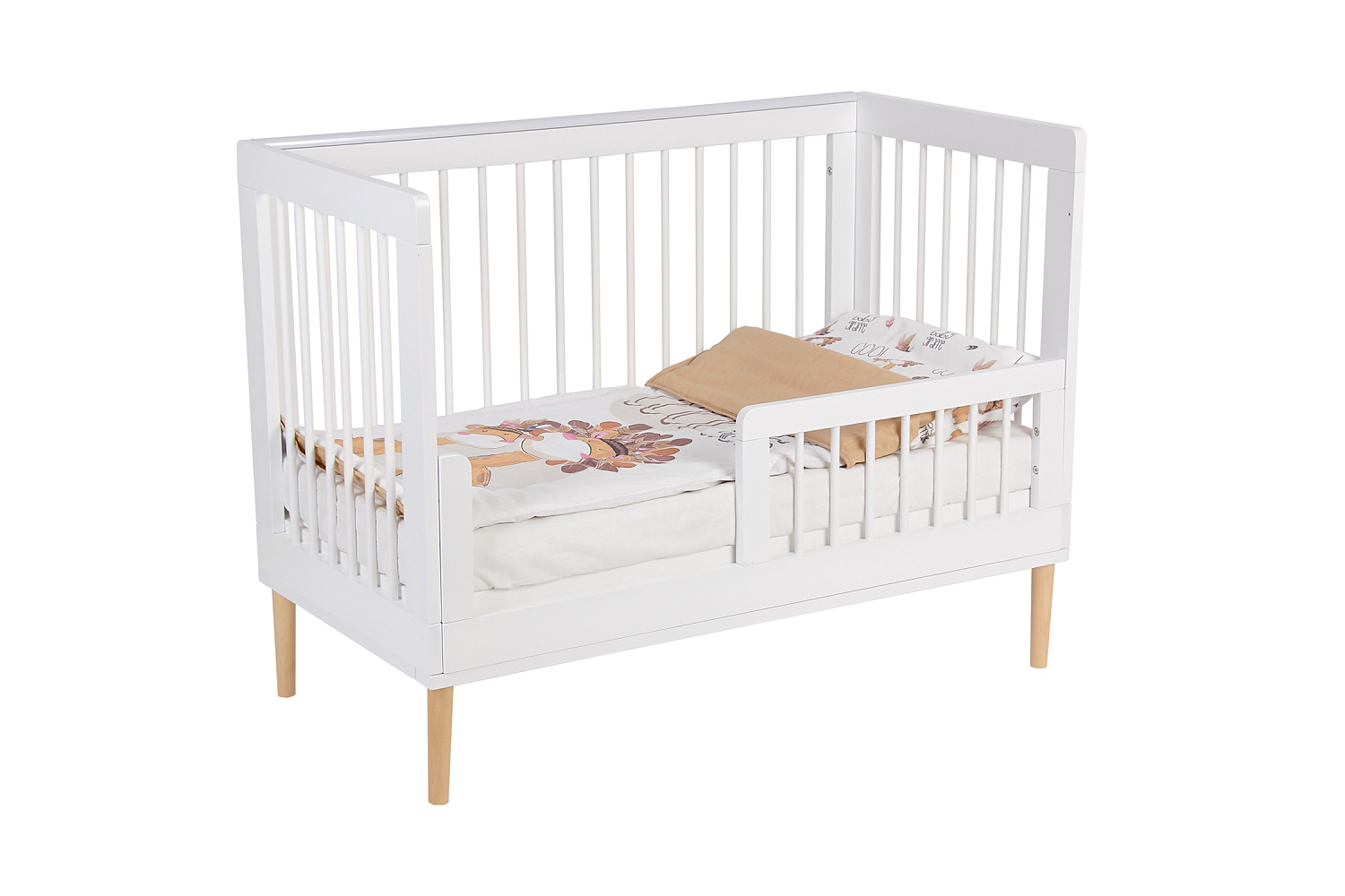 Кроватка детская Polini kids Simple 360 белая