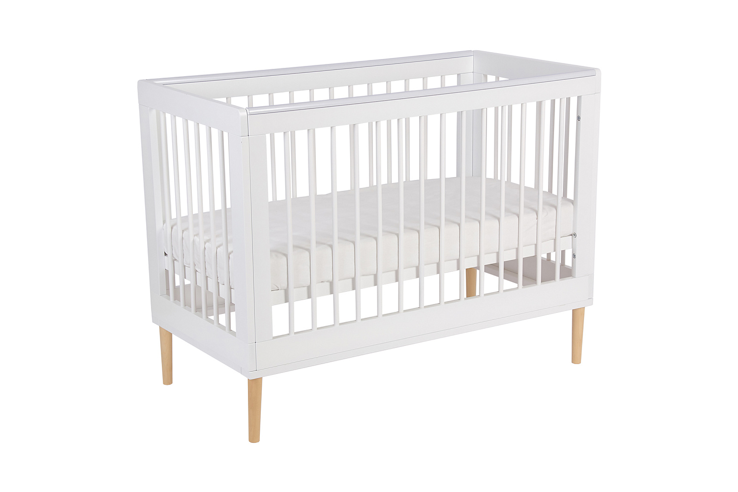 Кроватка детская Polini kids Simple 360 белая