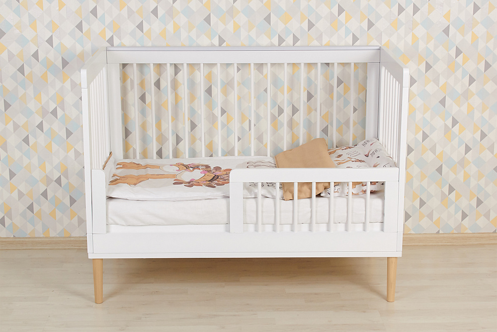 Кроватка детская Polini kids Simple 360 белая