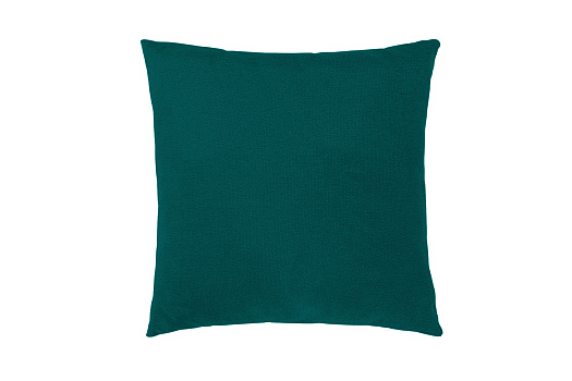 Подушка велюр зеленая