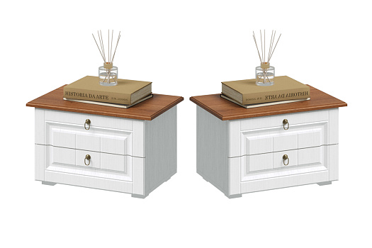 Комплект тумб Валенсия белый