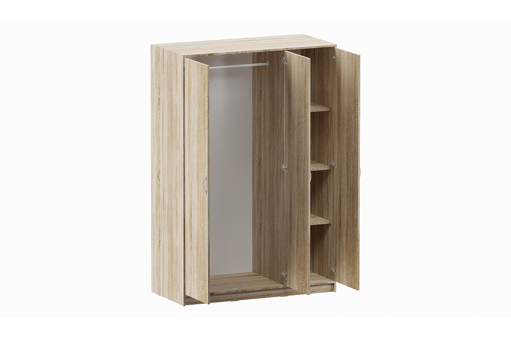 Шкаф трехстворчатый Орион дуб сонома