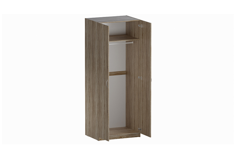 Шкаф двухстворчатый Пегас дуб сонома 